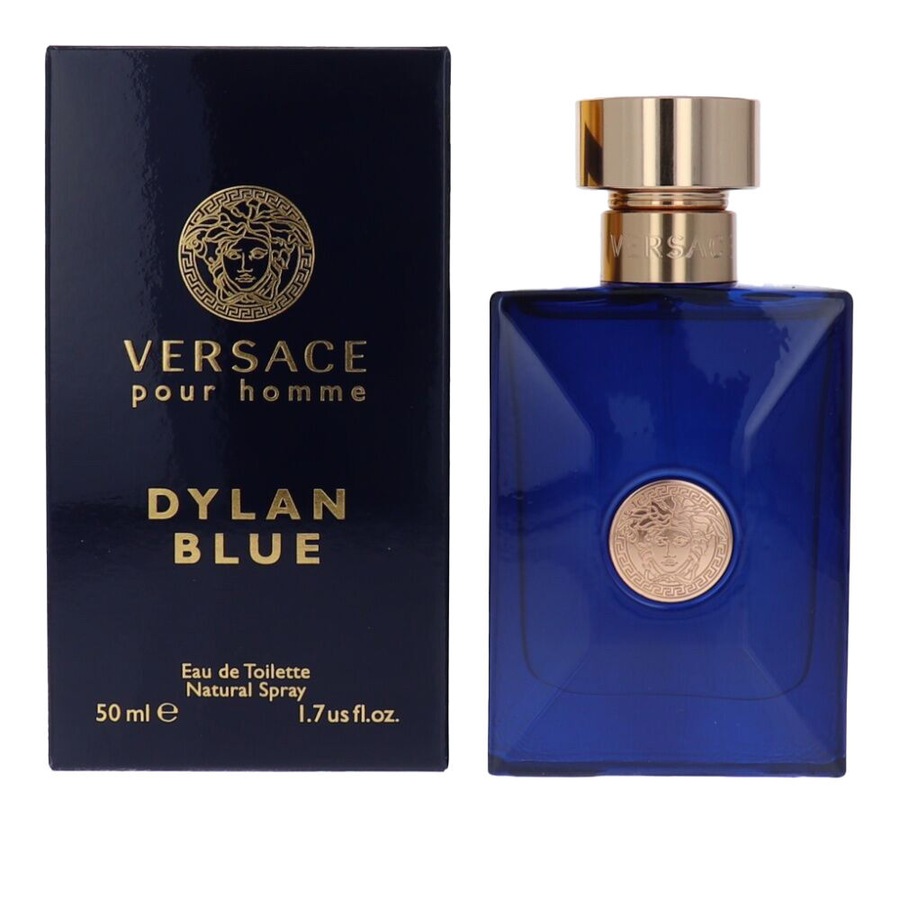 Versace Pour Homme Dylan Blue Mens Fragrance EDT Eau De Toilette Spray 50mL