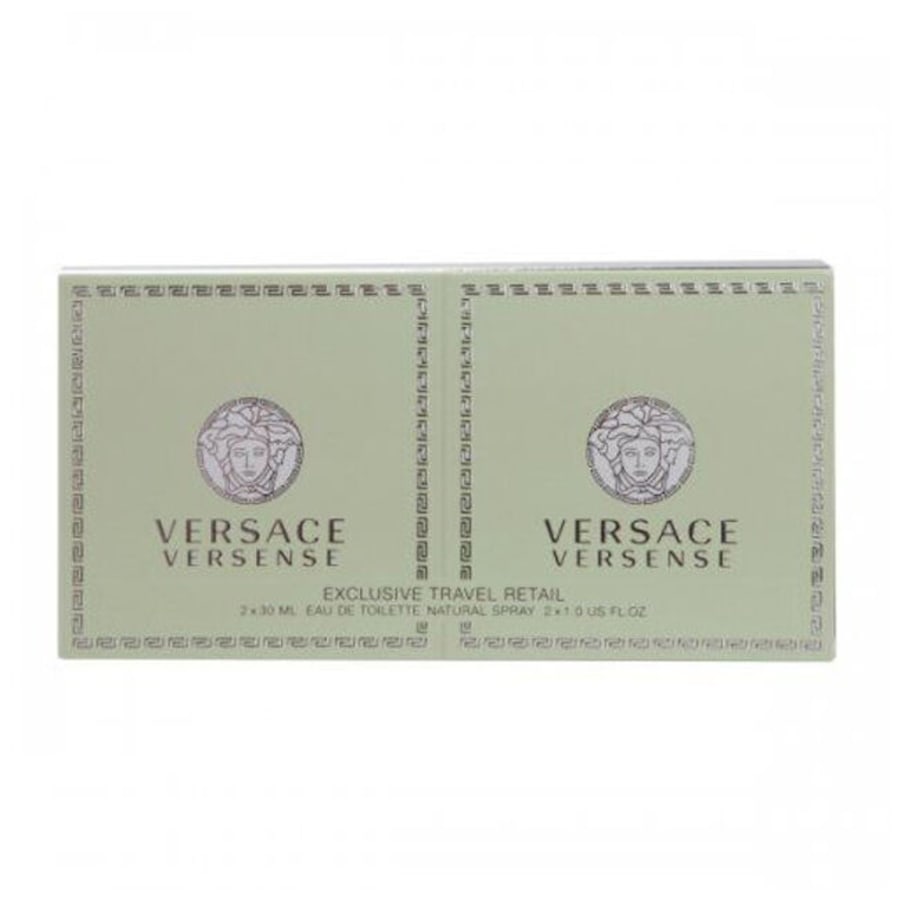 Versace Versense Femme Twin Pack EDT Spray Perfume Fragrance For Women 30ml