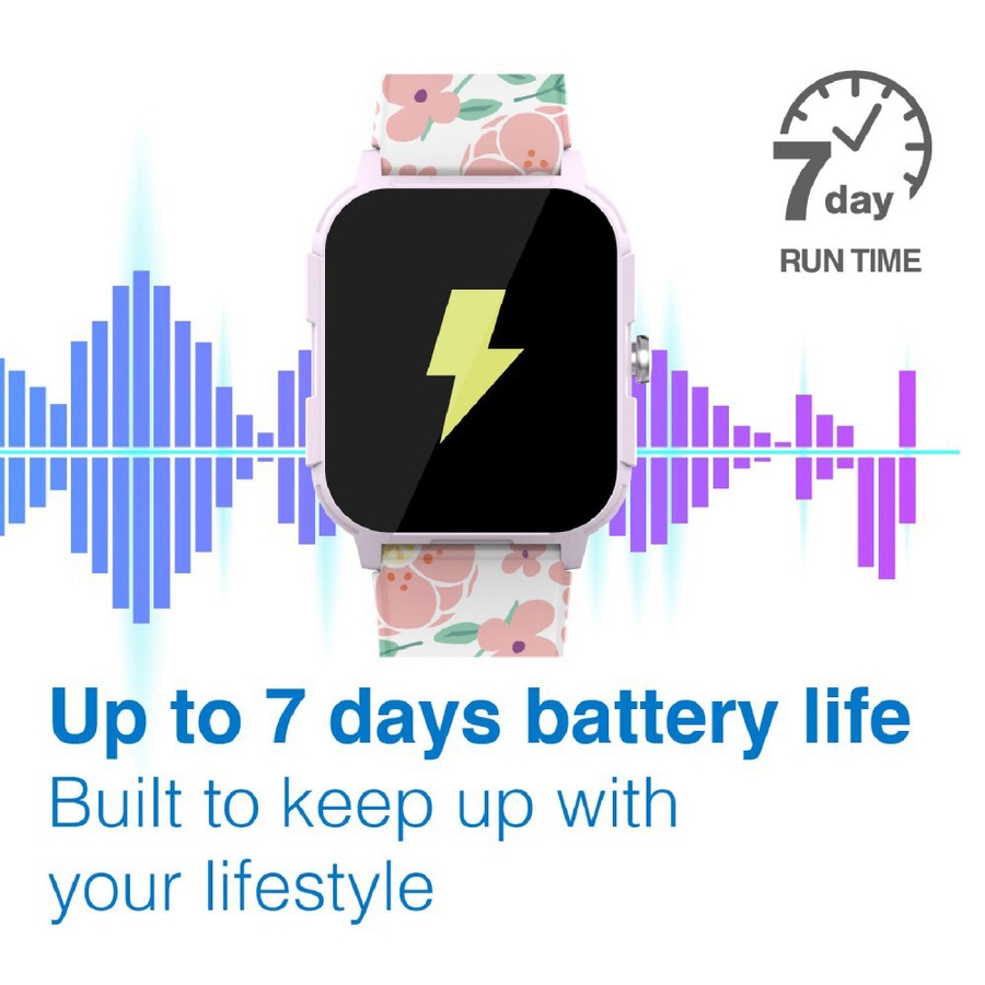 Vfitness Momentum 2 Waterproof Smart Watch Sports/Fitness Tracker IP68 Flower