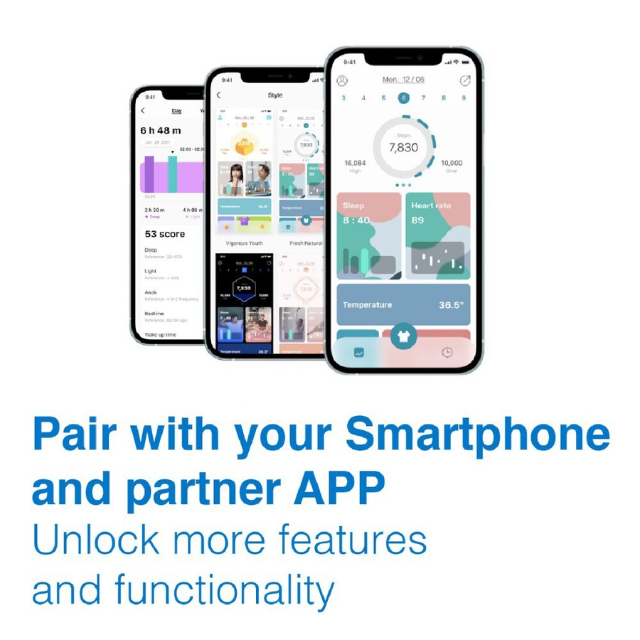 Vfitness Momentum 2 Waterproof Smart Watch Sports/Fitness Tracker IP68 Flower