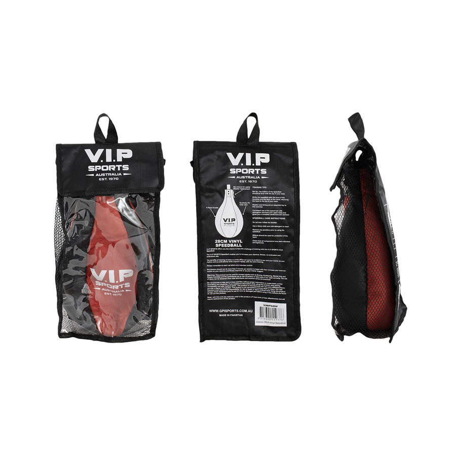 VIP Sports Boxing MMA Fitness/Gym Active Vinyl Punching Speed Bag/Ball 28cm