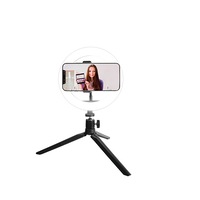 Vivitar 10" LED Selfie Photography Makeup Ring Light Tripod Stand w/Phone Cradle