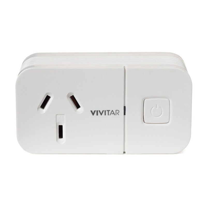 Vivitar Wireless Wi-Fi Remote Plug Powerpoint w/ Smart Home Security System App