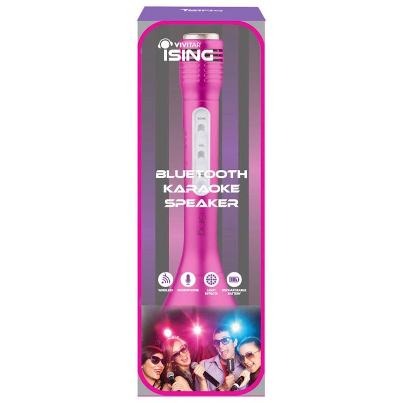 vivitar ising bluetooth karaoke speaker
