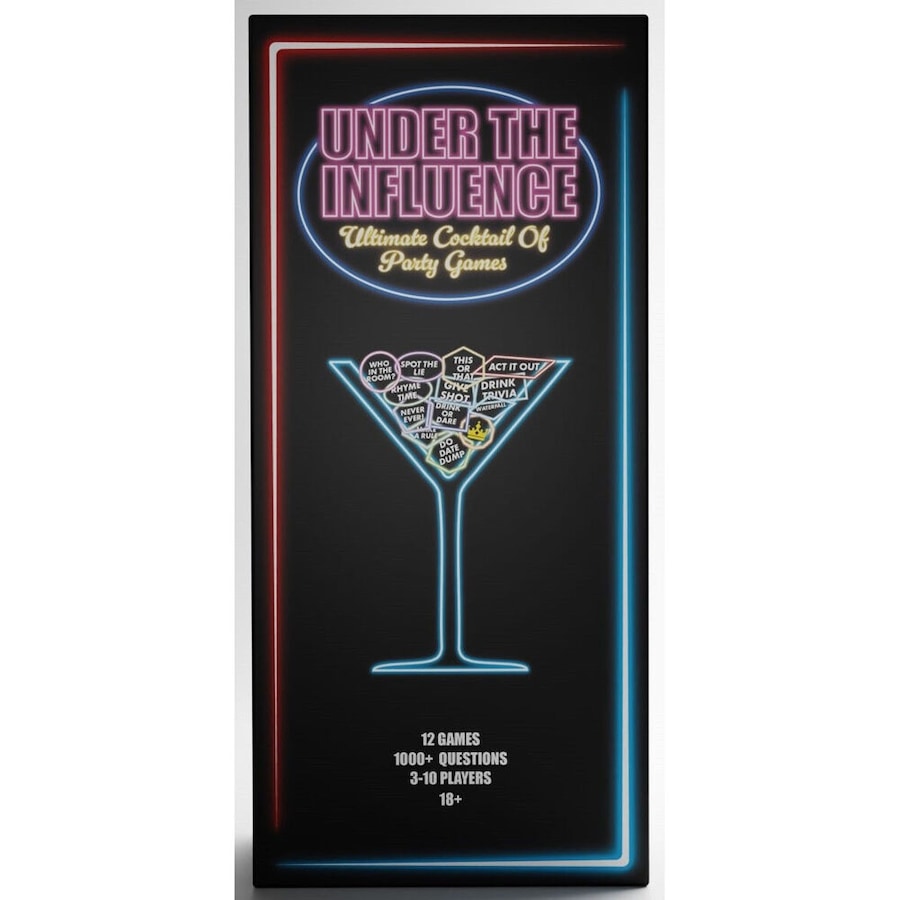 VR Distribution Under The Influence Card Deck Trivia Dare Drinking Game