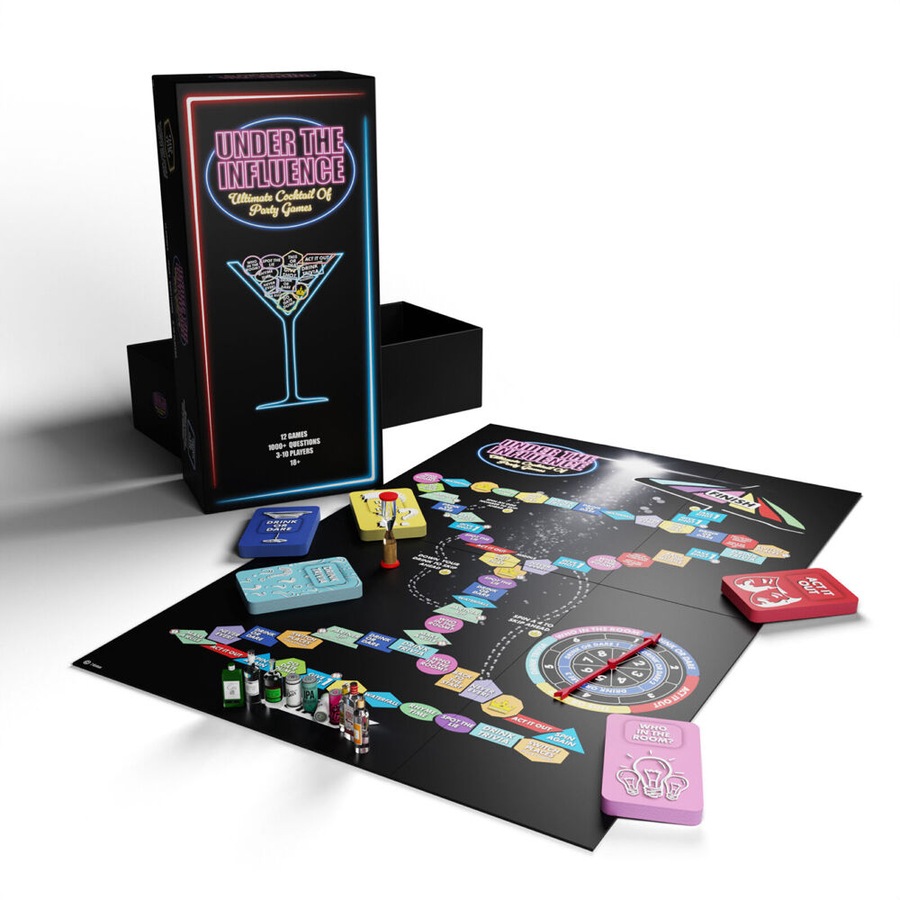 VR Distribution Under The Influence Card Deck Trivia Dare Drinking Game