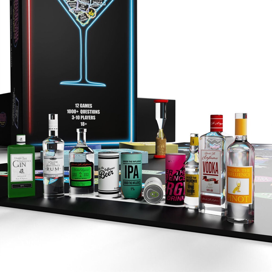 VR Distribution Under The Influence Card Deck Trivia Dare Drinking Game