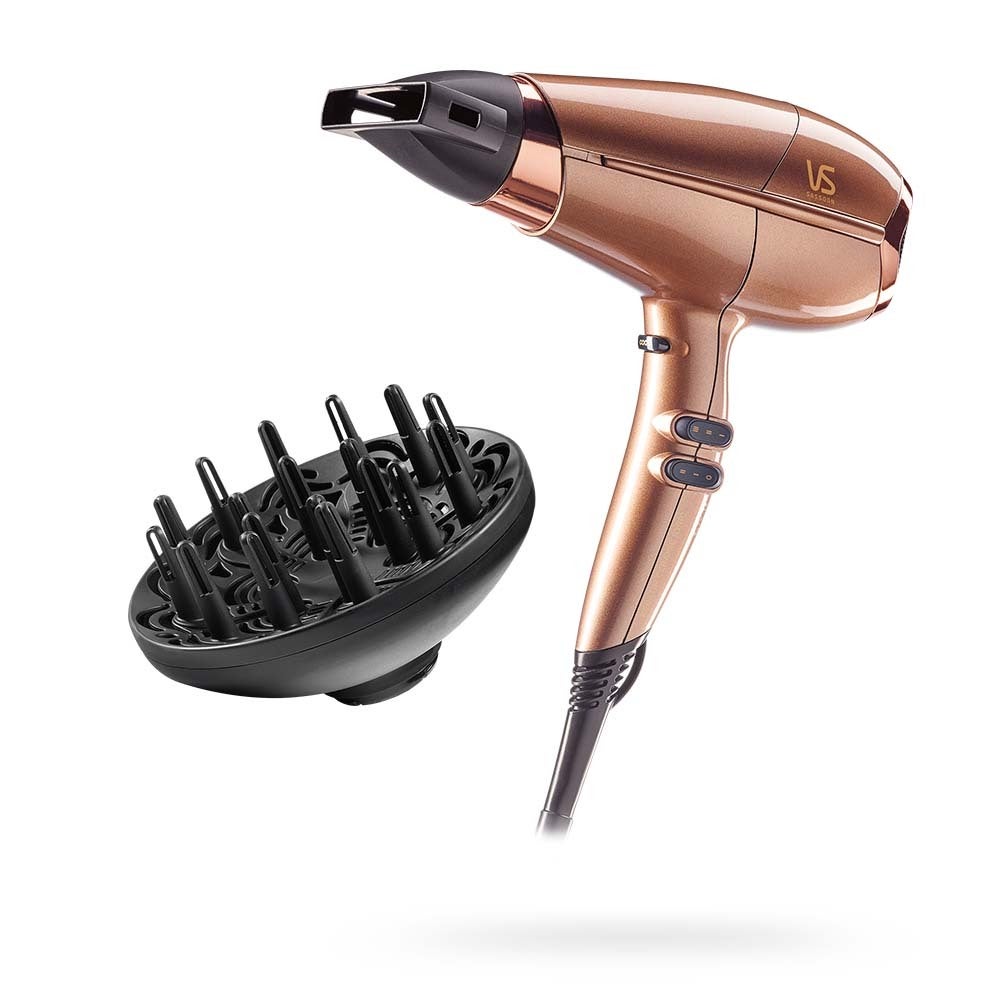 VS Sassoon 2100W Keratin Protect/Ionic/Frizz Free Hair Dryer/Styling w/ Diffuser