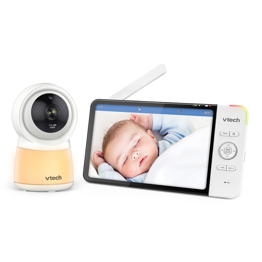 Vtech 7" Wi-Fi HD Safety Video/Audio Baby Monitor/Camera w/Remote Access/Lullaby