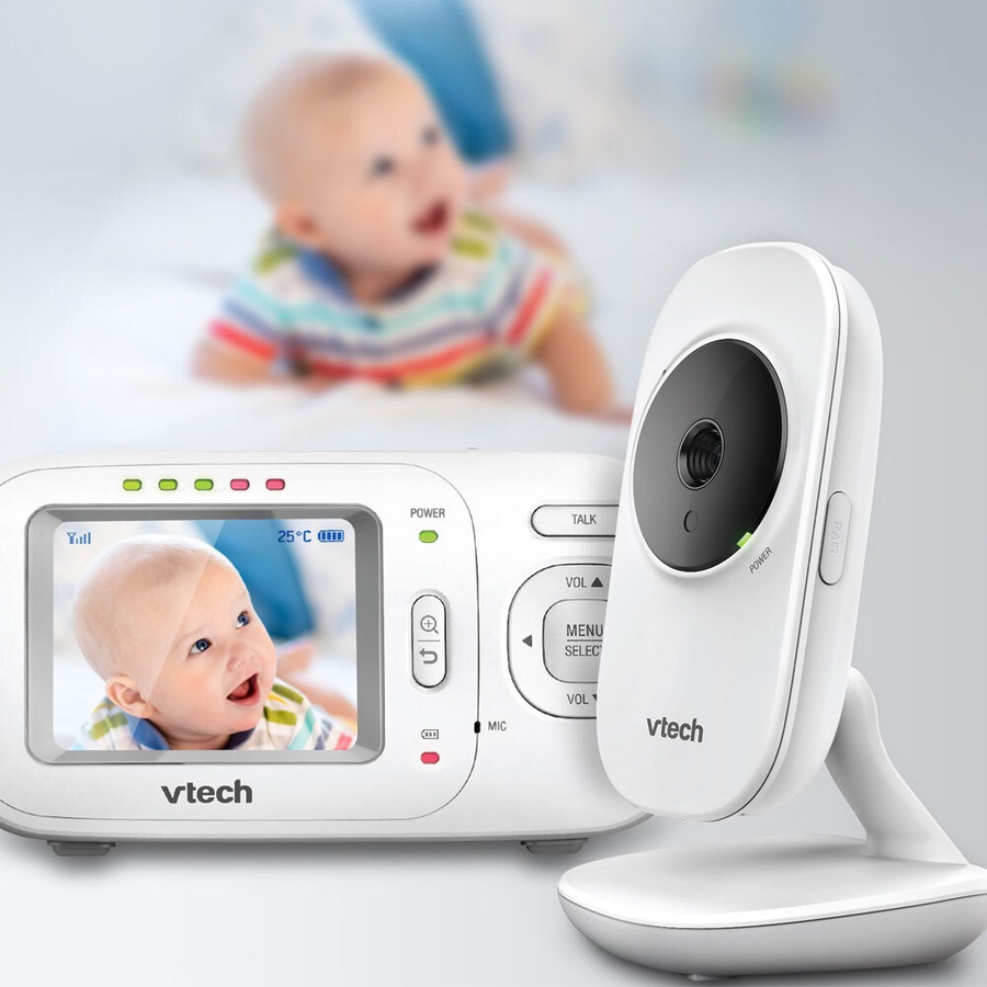 Vtech 2.4" LCD Video/Audio Mountable Safety Night Vision Monitor f/ Baby/Kids