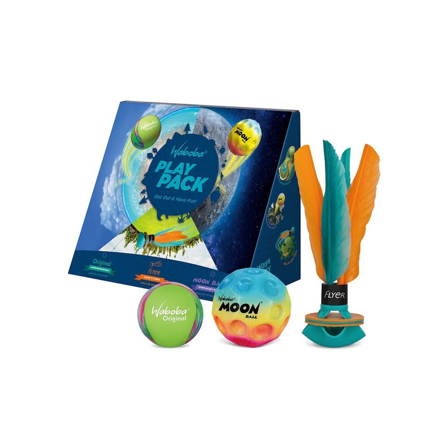Waboba Play Pack Bundle Flyer Outdoor/Backyard Family Fun Sports Game Play
