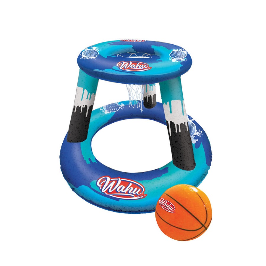 Wahu Pool Basketball 2.0 Set Inflatable Durable Water Resistant Outdoor Toy 6y+