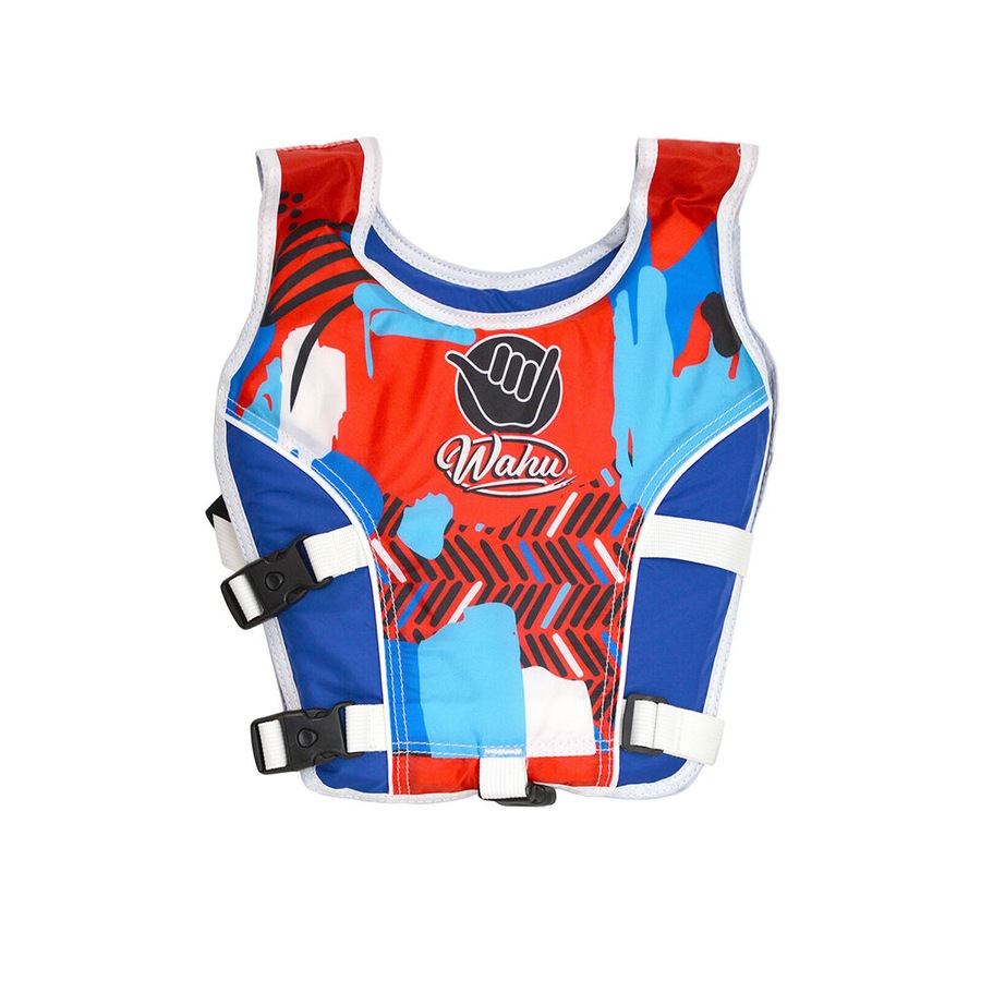 Wahu Swim Life Vest Jacket Pool Safety Kids 6y+ Large 35-50kg Assorted
