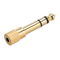 Westinghouse Stereo Jack Adapter 3.5mm Female to 6.3mm Male Plug Gold Plated