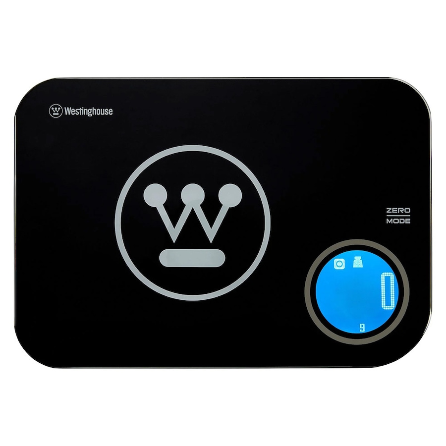 WESTINGHOUSE LCD Touch Display Electronic Kitchen Scale 5KG Black Slimline