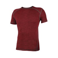 Wilderness Men Short Sleeve Tee Top Thermal Winter Activewear Shirt Size 2XL RD