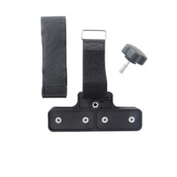 Wildtrak 20cm Deluxe Caravan Awning Deflapper Strap Camping Accessory Black