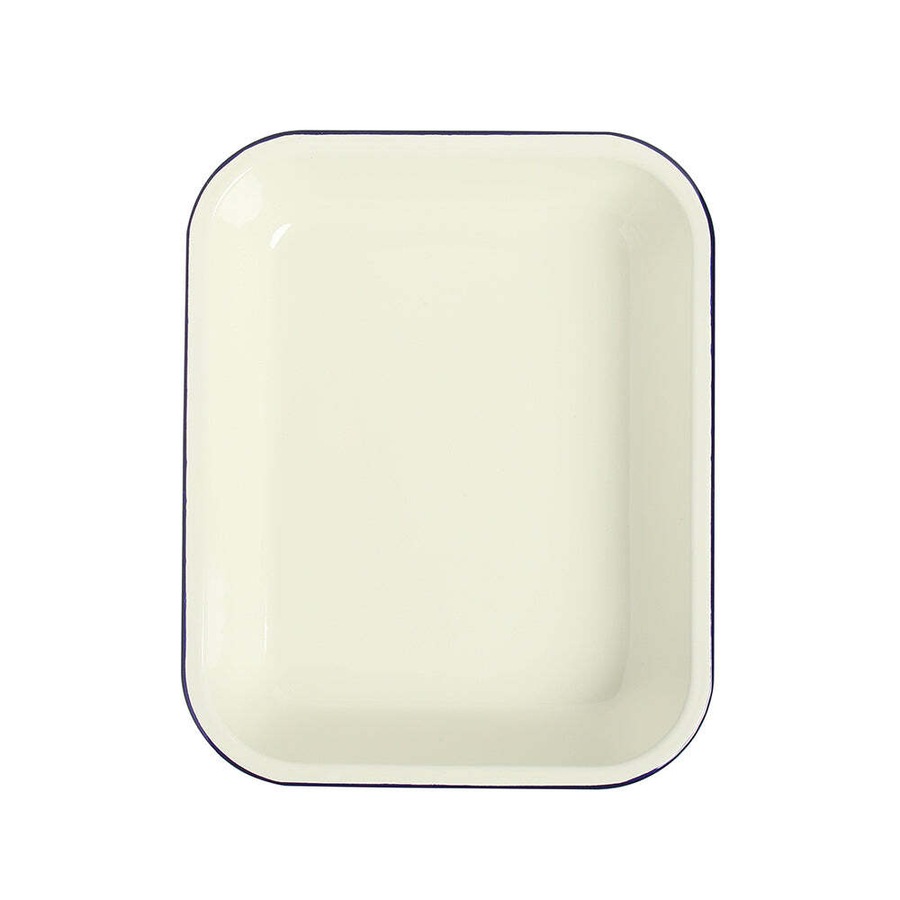 Wiltshire Double Coated Porcelain Enamel Oblong Baking Dish 2.5L 32cm Blue