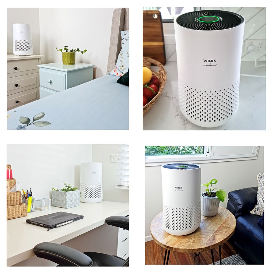 Winix Compact 4 Stage Allergen Air Purifier/Cleaner 29.5sqm HEPA/Carbon Filter