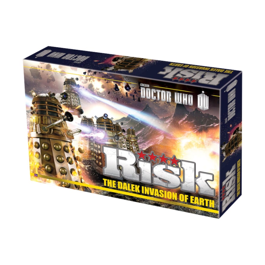 Risk Doctor Who Edition Tabletop Board Game Kids/Family Play Night 10y+
