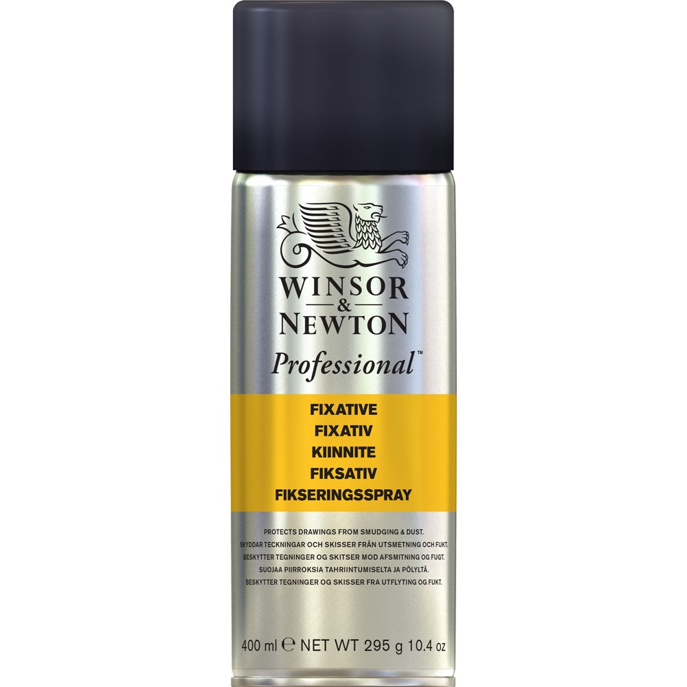 Winsor & Newton 400ml Aerosol Professional Fixative Art/Drawing Protection Clear
