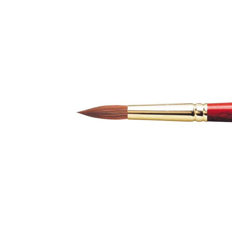 Winsor & Newton 5181706 Sceptre Gold II Brush Round Short Handle 6