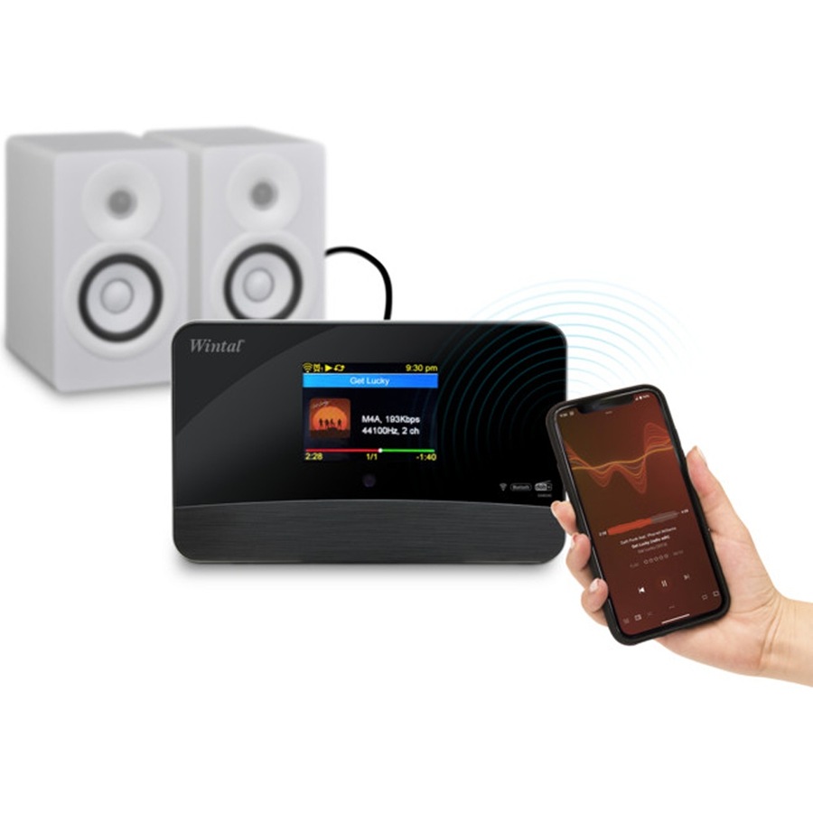 Wintal Dab+ And Internet Radio Tuner UPNP/ DINA FM Bluetooth Dab20C Receiver