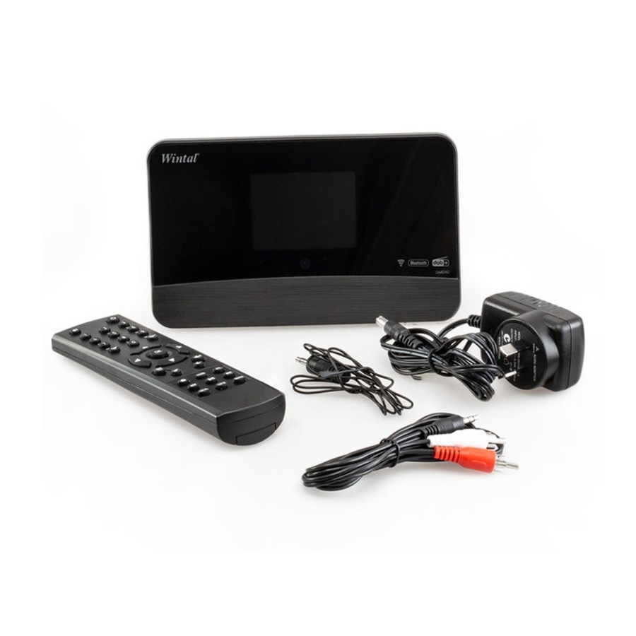 Wintal Dab+ And Internet Radio Tuner UPNP/ DINA FM Bluetooth Dab20C Receiver