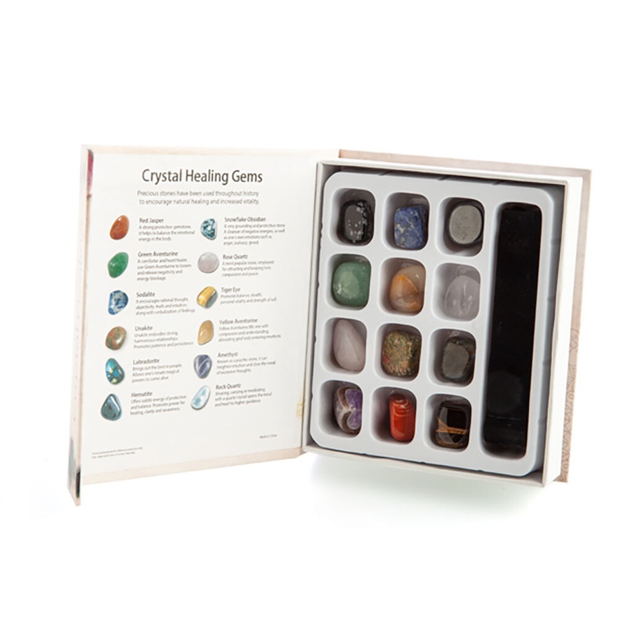Wishstone Gemstone Kit Healing/Calming Crystal Healing Peace/Wellness Stone