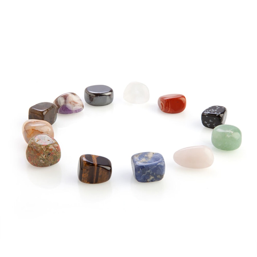 Wishstone Gemstone Kit Healing/Calming Crystal Healing Peace/Wellness Stone