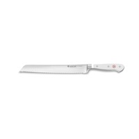 Wusthof Classic Double Serrated Bread Knife Kitchen 23cm Blade Coral Peach