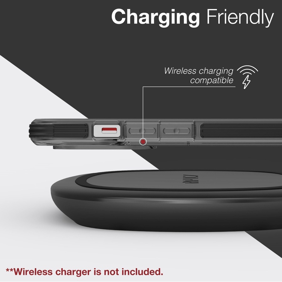 X-Doria Raptic Clear Shockproof Case/Cover For Apple iPhone 13 Pro Max Smoke