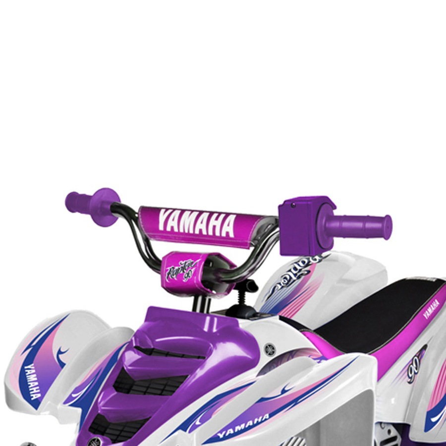 Yamaha Kids/Children 12V Electric Raptor ATV Ride On Girls Outdoor Toy Purple 3+