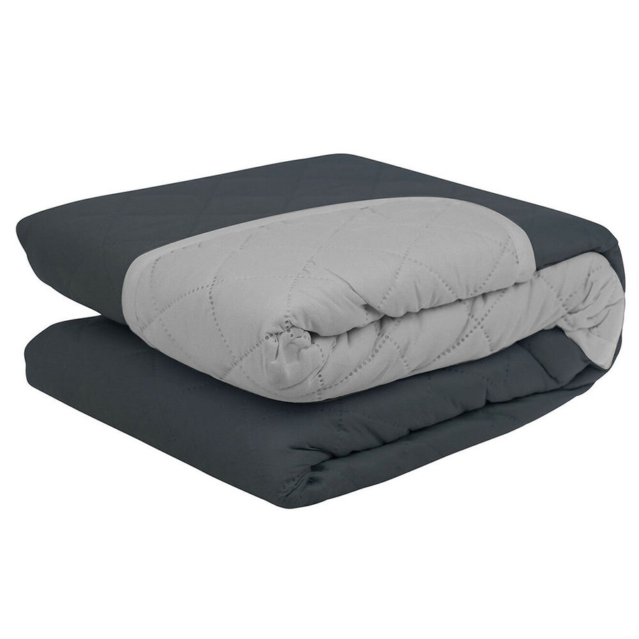 York & Leisure 2.79m Reversible 3 Seater Couch/Sofa/Chair Cover Pets/Dogs Grey