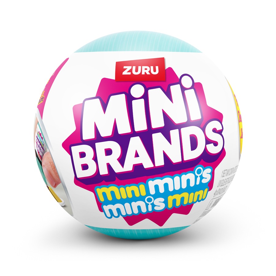 Zuru Mini Brands Fill the Fridge Minis Display Pack Playset Kids/Children 8y+