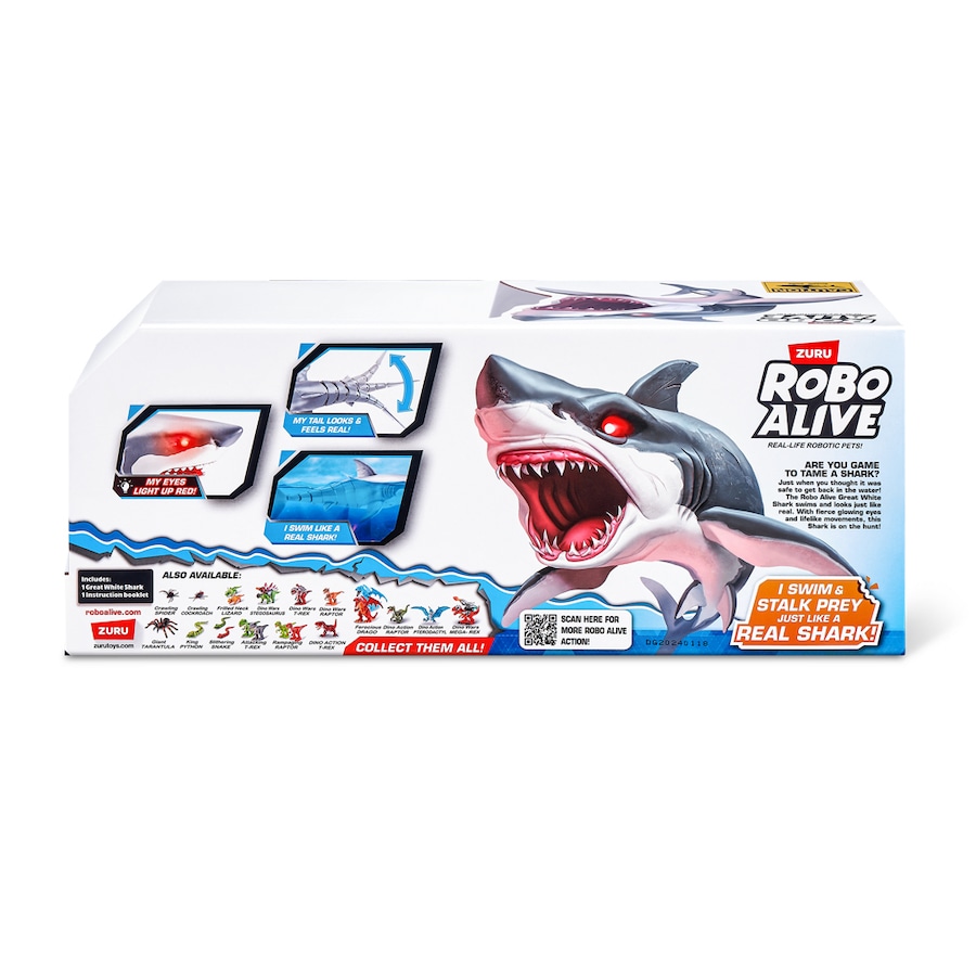 Zuru Robo Alive Shark Attack Kids/Children Fun Play Water Interactive Toy 5+