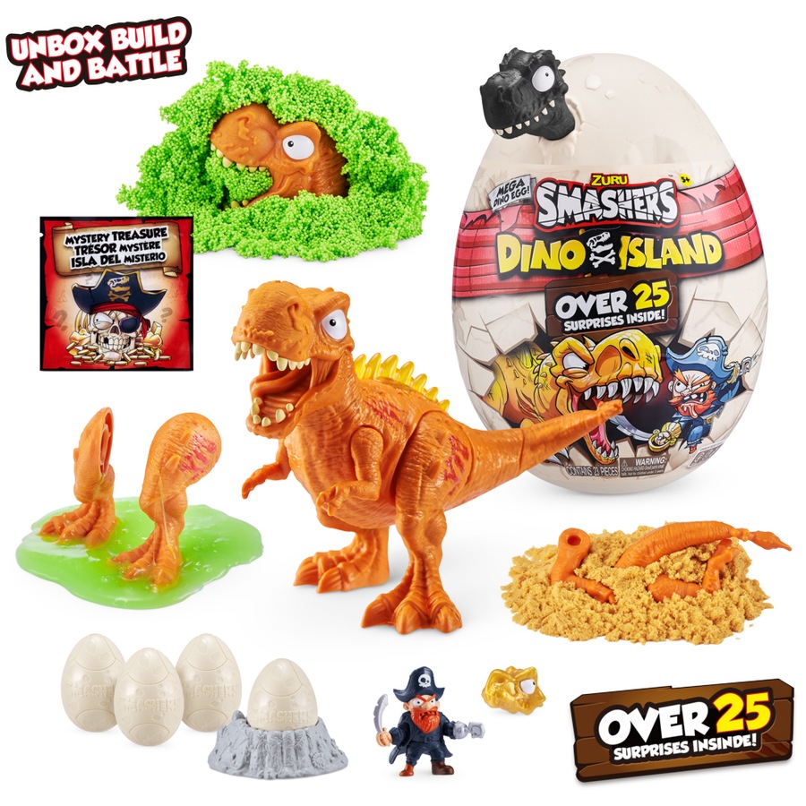 Zuru Smashers Dino Island Epic Dinosaur Egg Assorted Kids/Children Toy 5y+
