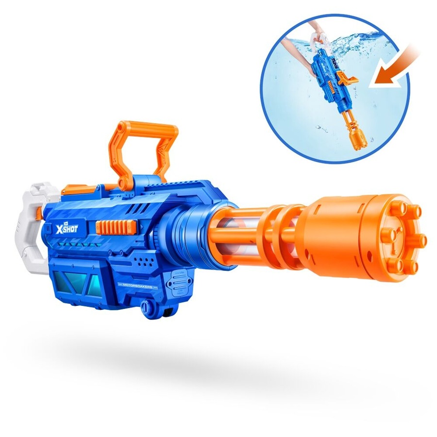 Zuru Xshot Fast Fill Motor Soakers Gatling Water Gun Kids/Children - 8y+