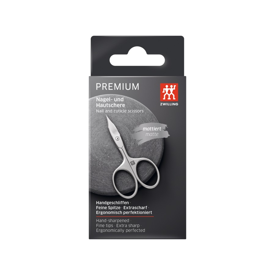 Zwilling Twinox Stainless Steel Combination Nail Scissors Curved Trimming Silver