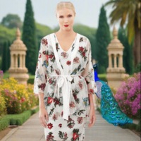 Embroidered Kimono Jacket
