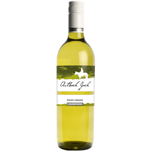 2023 - Outback Jack Pinot Grigio - 5 Star Winery - Wine of Australia (12 Bottles)