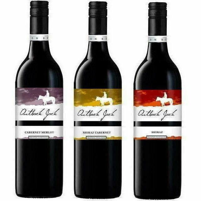 Mixed Dozen - Outback Jack Reds - 5 Star Winery - Wine of Australia (3x4 Bottles) - Australian Wine Online