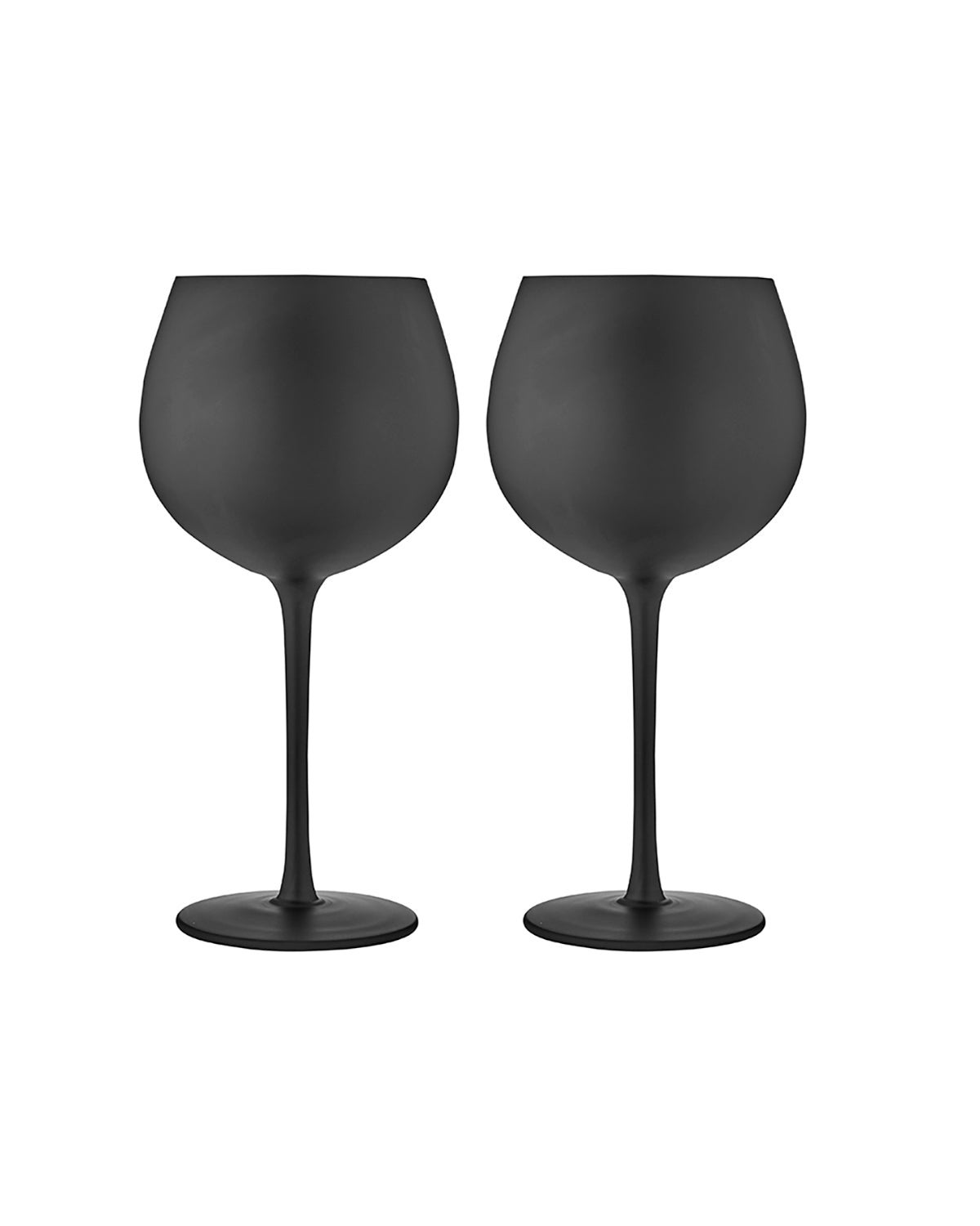 Aurora Matte Black Gin Glass (600ml) - 2 Pack