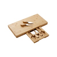 Fromagerie Rectangle Bamboo Serving Set - 40cm x 20cm x 3cm