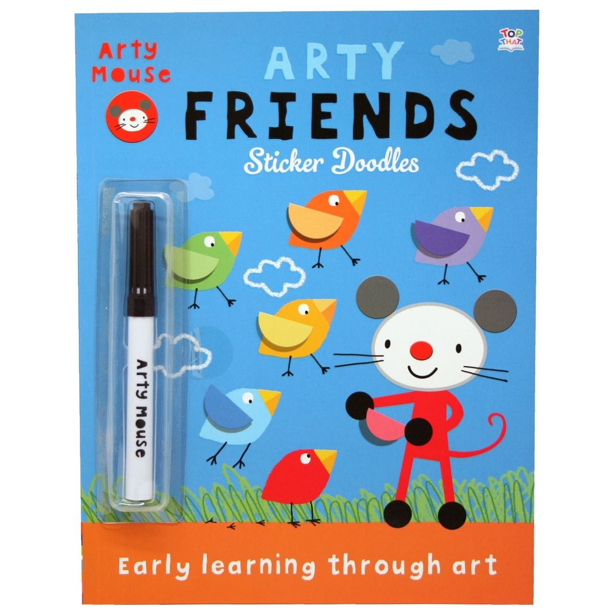 Arty Friends Sticker Doodles - Early Learning Through Art