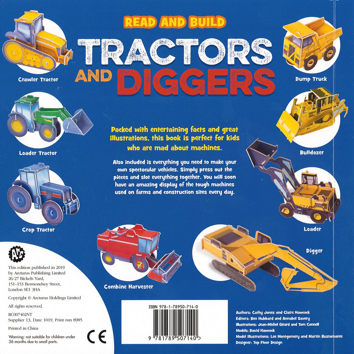 Read & Build - Tractors & Diggers