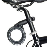 Handyway Bike Bicycle Cycling Cable Lock With Key 8x1800mm