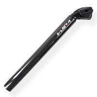 Bike Bicycle Alloy Carbon Look Bike Bicycle Seatpost 31.6mm x 350mm