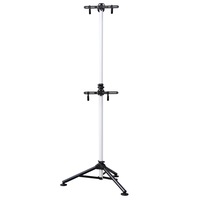 BIKEHAND Indoor 2 Bike Bicycle Vertical Gravity Hanger Floor Parking Rack Storage Stand for Garages or Apartments Hook for Bicycles