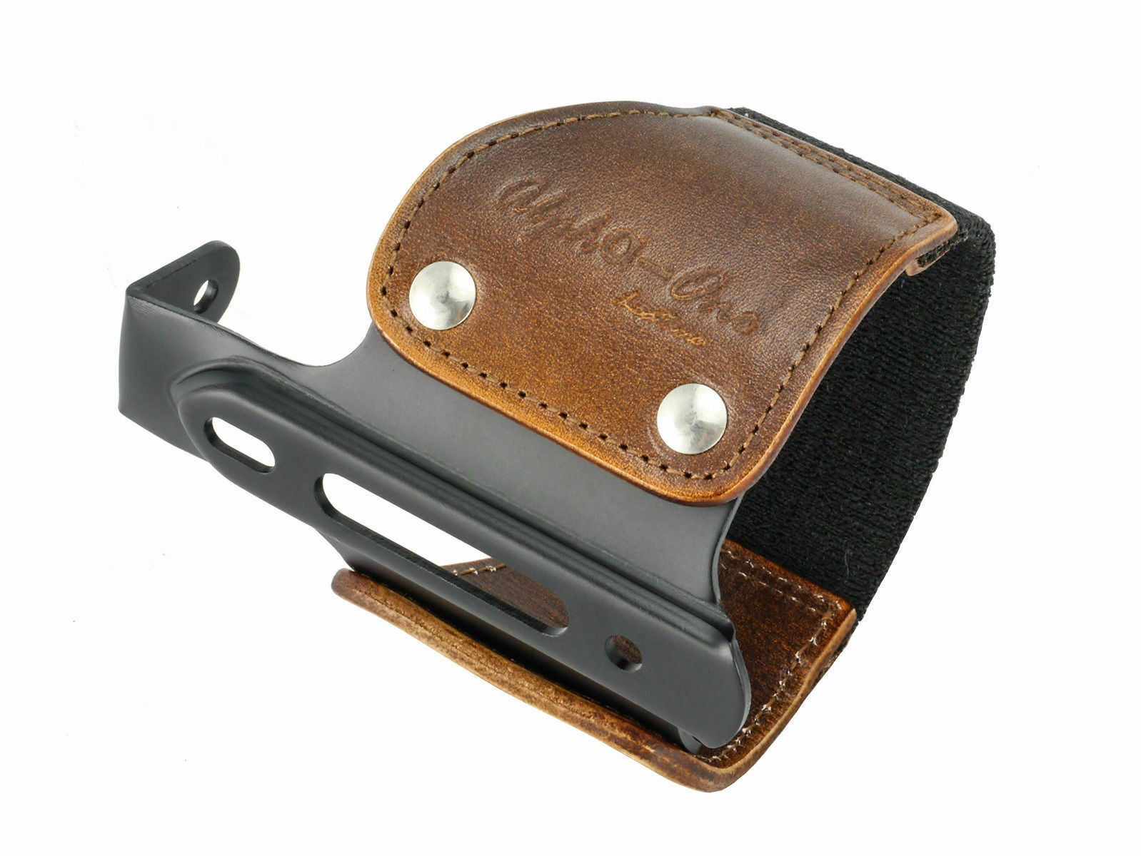 leather bottle cage